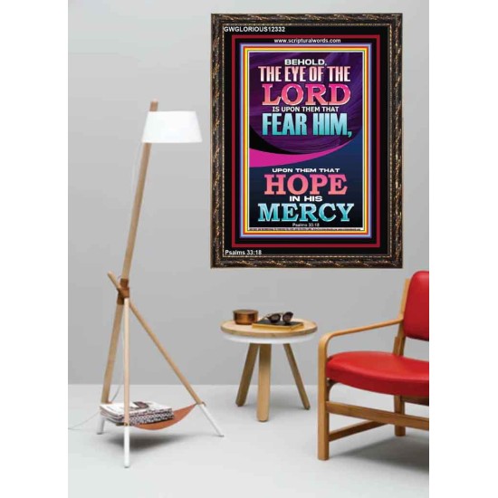 THEY THAT HOPE IN HIS MERCY  Unique Scriptural ArtWork  GWGLORIOUS12332  