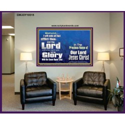 HIS GLORY SHALL BE SEEN UPON YOU  Custom Art and Wall Décor  GWJOY10315  "49x37"