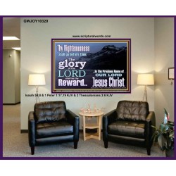 THE GLORY OF THE LORD WILL BE UPON YOU  Custom Inspiration Scriptural Art Portrait  GWJOY10320  "49x37"