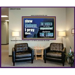 THE WICKED WILL NOT GO UNPUNISHED  Bible Verse for Home Portrait  GWJOY10330  "49x37"
