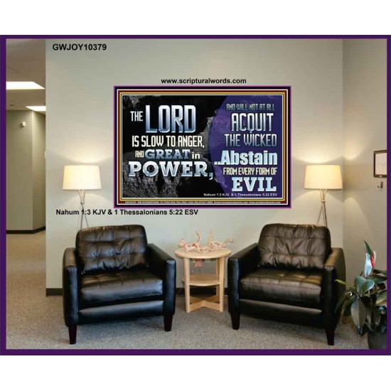 THE LORD GOD ALMIGHTY GREAT IN POWER  Sanctuary Wall Portrait  GWJOY10379  