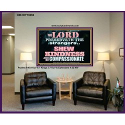 SHEW KINDNESS AND BE COMPASSIONATE  Christian Quote Portrait  GWJOY10462  