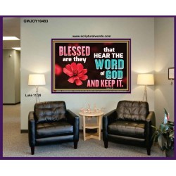 BE DOERS AND NOT HEARER OF THE WORD OF GOD  Bible Verses Wall Art  GWJOY10483  "49x37"