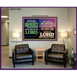 THAT IT MAY BE WELL WITH THEE  Contemporary Christian Wall Art  GWJOY10536  "49x37"