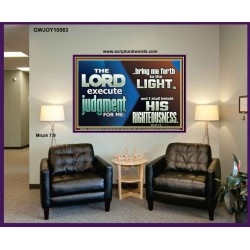 BRING ME FORTH TO THE LIGHT O LORD JEHOVAH  Scripture Art Prints Portrait  GWJOY10563  "49x37"