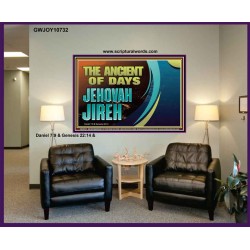 THE ANCIENT OF DAYS JEHOVAH JIREH  Scriptural Décor  GWJOY10732  "49x37"
