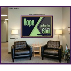 HOPE AN ANCHOR OF THE SOUL  Christian Paintings  GWJOY10762  "49x37"