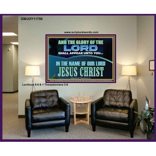 THE GLORY OF THE LORD SHALL APPEAR UNTO YOU  Church Picture  GWJOY11750  