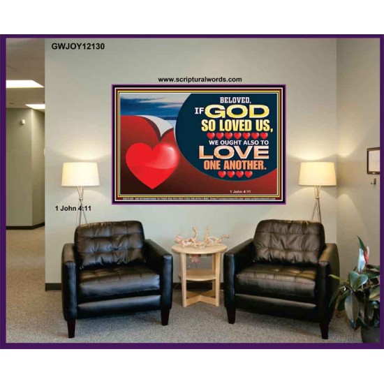 BELOVED IF GOD SO LOVED US  Custom Biblical Paintings  GWJOY12130  