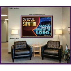 TAKE THE CUP OF SALVATION  Art & Décor Portrait  GWJOY12152  "49x37"