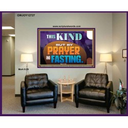 THIS KIND BUT BY PRAYER AND FASTING  Biblical Paintings  GWJOY12727  "49x37"