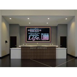 YOU ARE PRECIOUS IN THE SIGHT OF THE LIVING GOD  Modern Christian Wall Décor  GWJOY10490  "49x37"