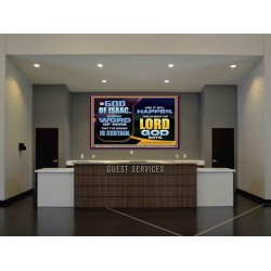 THE WORD OF THE LORD IS CERTAIN AND IT WILL HAPPEN  Modern Christian Wall Décor  GWJOY10780  "49x37"