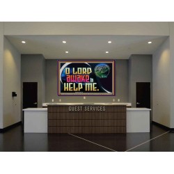 O LORD AWAKE TO HELP ME  Scriptures Décor Wall Art  GWJOY12697  "49x37"