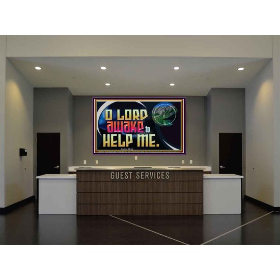 O LORD AWAKE TO HELP ME  Scriptures Décor Wall Art  GWJOY12697  