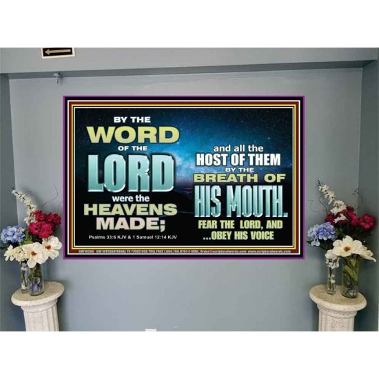 THE BREATH OF HIS MOUTH  Ultimate Power Picture  GWJOY10356  