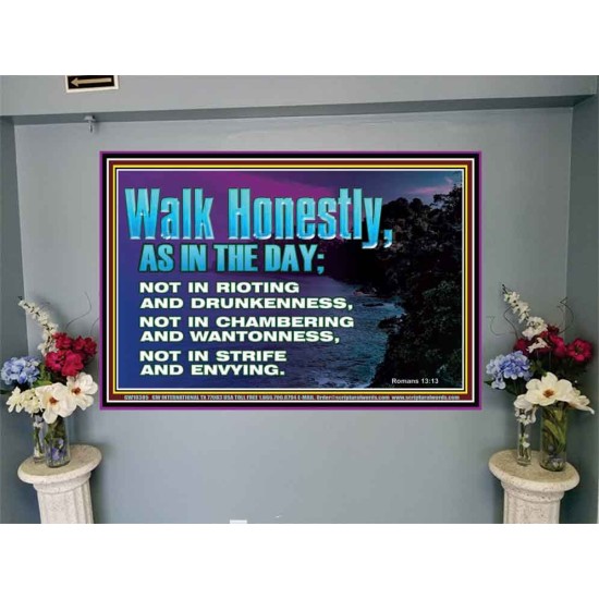 WALK HONESTLY ALL THE TIME  Eternal Power Picture  GWJOY10385  