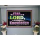 FEAR OF THE LORD THE BEGINNING OF KNOWLEDGE  Ultimate Power Portrait  GWJOY10401  
