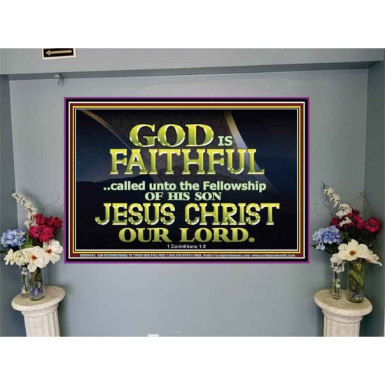 CALLED UNTO FELLOWSHIP WITH CHRIST JESUS  Scriptural Wall Art  GWJOY10436  
