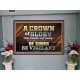 CROWN OF GLORY FOR OVERCOMERS  Scriptures Décor Wall Art  GWJOY10440  