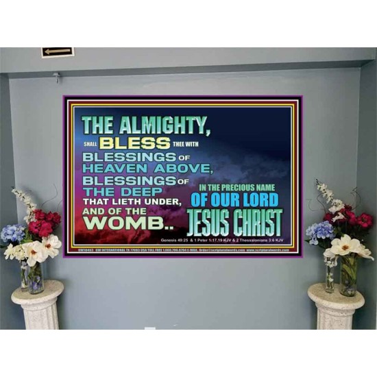 DO YOU WANT BLESSINGS OF THE DEEP  Christian Quote Portrait  GWJOY10463  