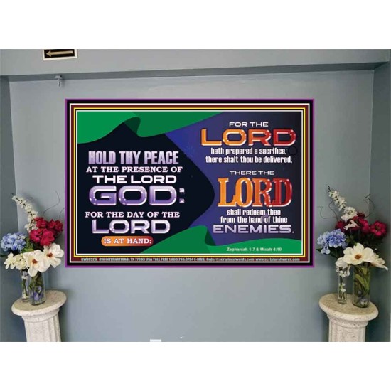 THE DAY OF THE LORD IS AT HAND  Church Picture  GWJOY10526  