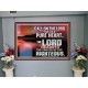 CALL ON THE LORD OUT OF A PURE HEART  Scriptural Décor  GWJOY10576  