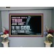 JESUS CHRIST THE TRUE GOD AND ETERNAL LIFE  Christian Wall Art  GWJOY10581  