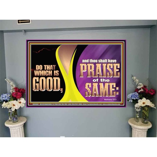 DO THAT WHICH IS GOOD AND THOU SHALT HAVE PRAISE OF THE SAME  Children Room  GWJOY10687  