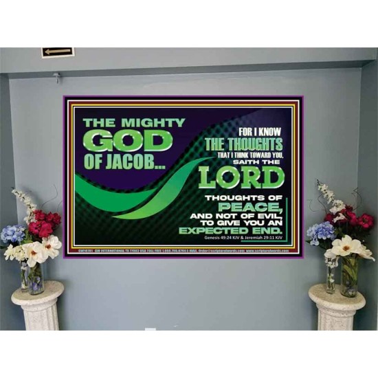 FOR I KNOW THE THOUGHTS THAT I THINK TOWARD YOU  Christian Wall Art Wall Art  GWJOY10781  