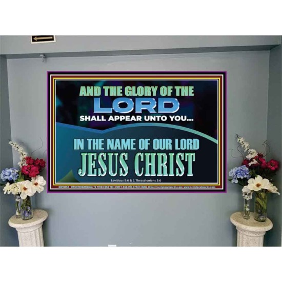 THE GLORY OF THE LORD SHALL APPEAR UNTO YOU  Church Picture  GWJOY11750  