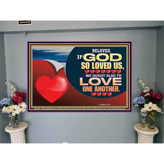 BELOVED IF GOD SO LOVED US  Custom Biblical Paintings  GWJOY12130  