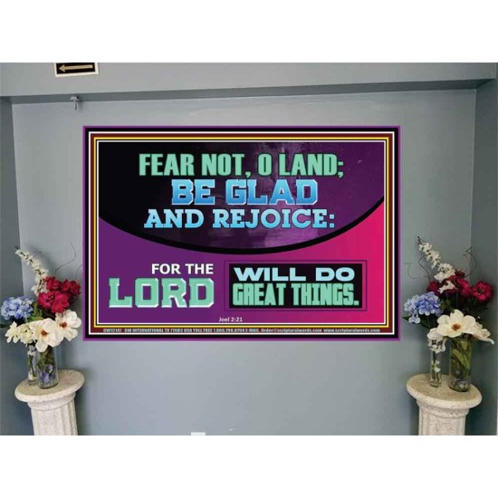 THE LORD WILL DO GREAT THINGS  Custom Inspiration Bible Verse Portrait  GWJOY12147  