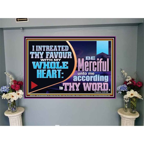 I INTREATED THY FAVOUR WITH MY WHOLE HEART  Art & Décor  GWJOY12154  