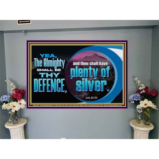 THE ALMIGHTY SHALL BE THY DEFENCE  Religious Art Portrait  GWJOY12979  