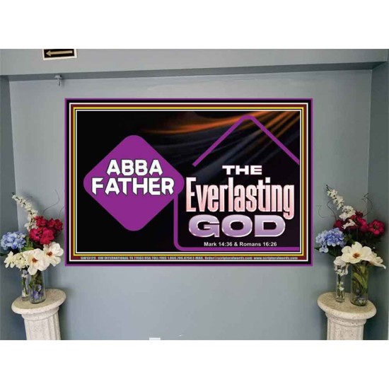 ABBA FATHER THE EVERLASTING GOD  Biblical Art Portrait  GWJOY13139  