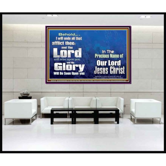 HIS GLORY SHALL BE SEEN UPON YOU  Custom Art and Wall Décor  GWJOY10315  