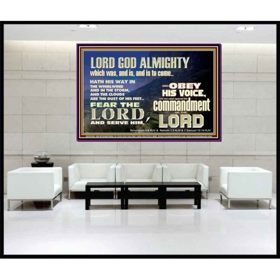 REBEL NOT AGAINST THE COMMANDMENTS OF THE LORD  Ultimate Inspirational Wall Art Picture  GWJOY10380  