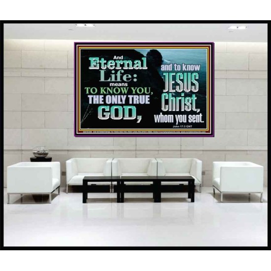 ETERNAL LIFE ONLY THROUGH CHRIST JESUS  Children Room  GWJOY10396  