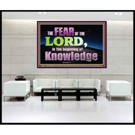 FEAR OF THE LORD THE BEGINNING OF KNOWLEDGE  Ultimate Power Portrait  GWJOY10401  