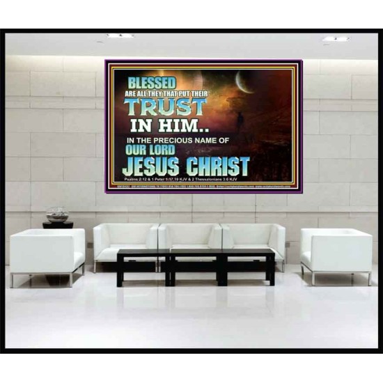 THE PRECIOUS NAME OF OUR LORD JESUS CHRIST  Bible Verse Art Prints  GWJOY10432  