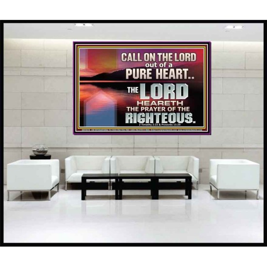 CALL ON THE LORD OUT OF A PURE HEART  Scriptural Décor  GWJOY10576  