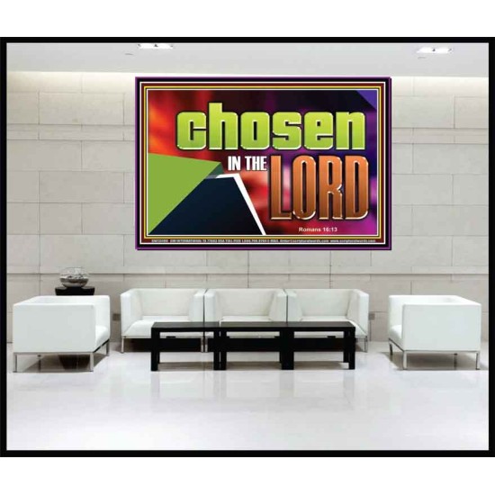 CHOSEN IN THE LORD  Wall Décor Portrait  GWJOY13099  