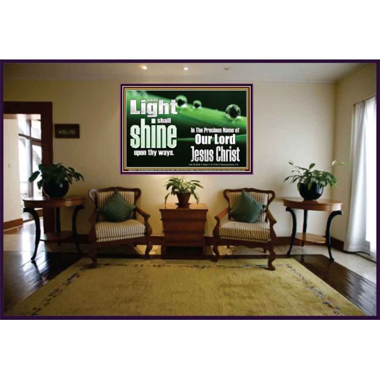 THE LIGHT SHINE UPON THEE  Custom Wall Décor  GWJOY10314  