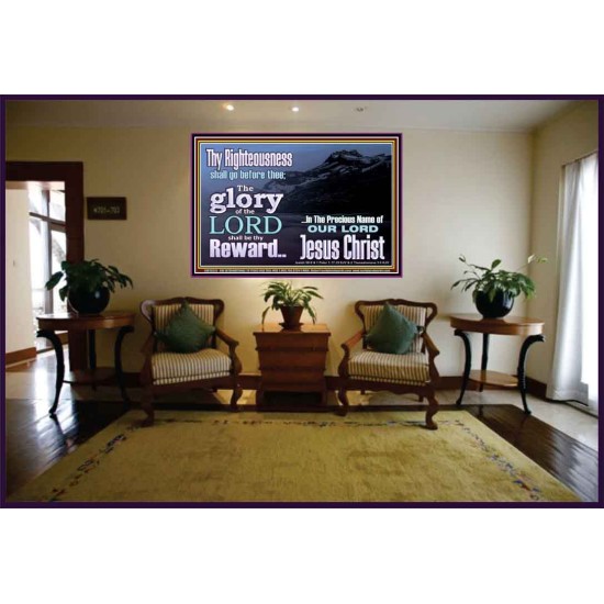 THE GLORY OF THE LORD WILL BE UPON YOU  Custom Inspiration Scriptural Art Portrait  GWJOY10320  