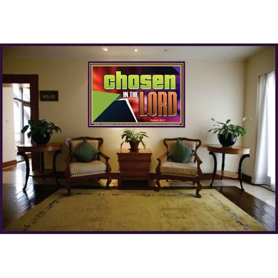 CHOSEN IN THE LORD  Wall Décor Portrait  GWJOY13099  