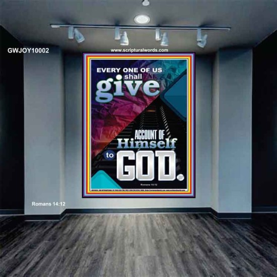 WE SHALL ALL GIVE ACCOUNT TO GOD  Ultimate Power Picture  GWJOY10002  
