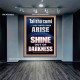 TALITHA CUMI ARISE SHINE OUT OF DARKNESS  Children Room Portrait  GWJOY10032  