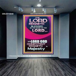 THE LORD GOD OMNIPOTENT REIGNETH IN MAJESTY  Wall Décor Prints  GWJOY10048  "37x49"