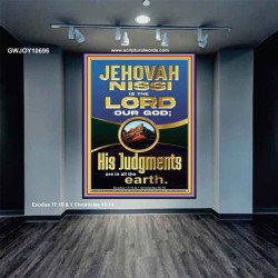 JEHOVAH NISSI IS THE LORD OUR GOD  Christian Paintings  GWJOY10696  "37x49"